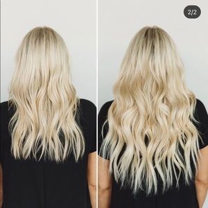 18” Layered Halo hair extensions